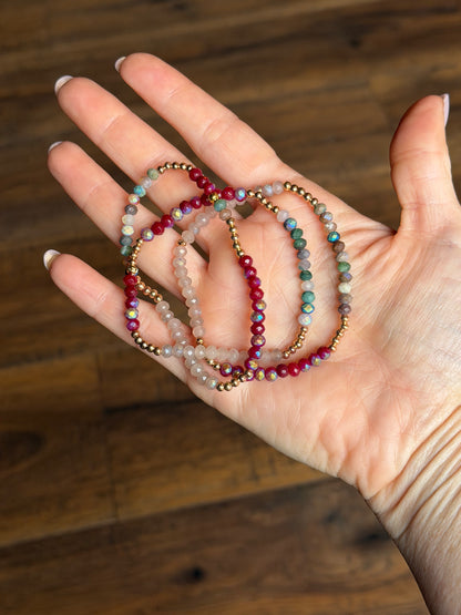 Jewel Tone Stack