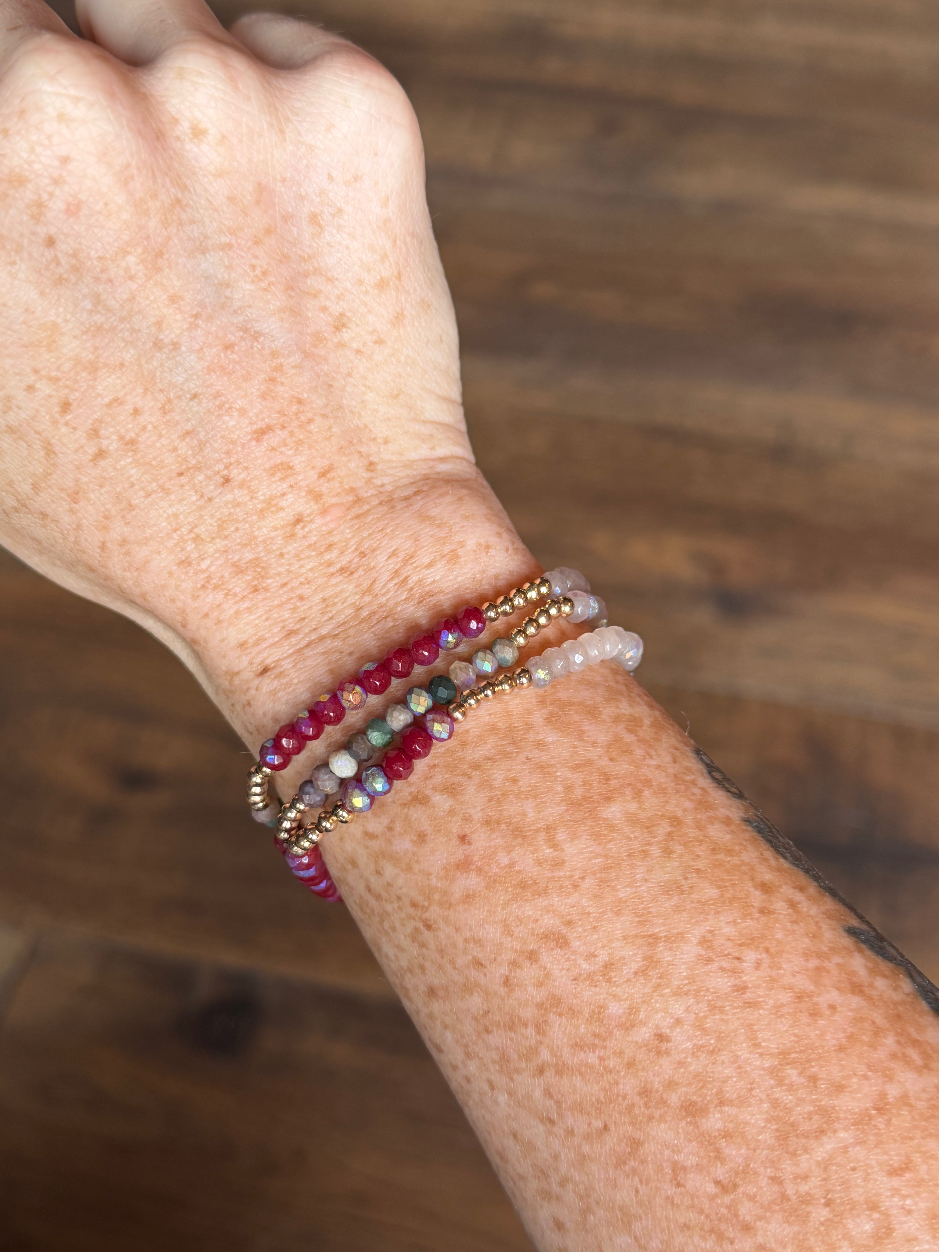 Jewel Tone Stack
